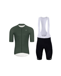 HOLOKOLO kratki dres i kratke hlače - ELEVATE - crna/zelena